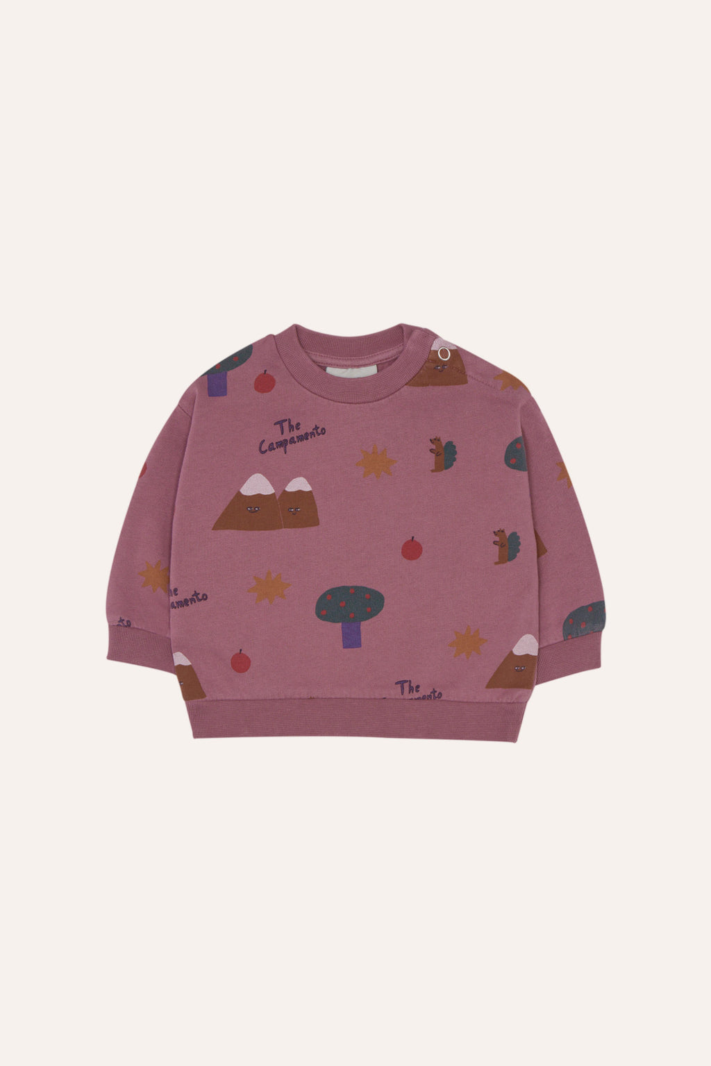 Sudadera Mountains Purple Baby