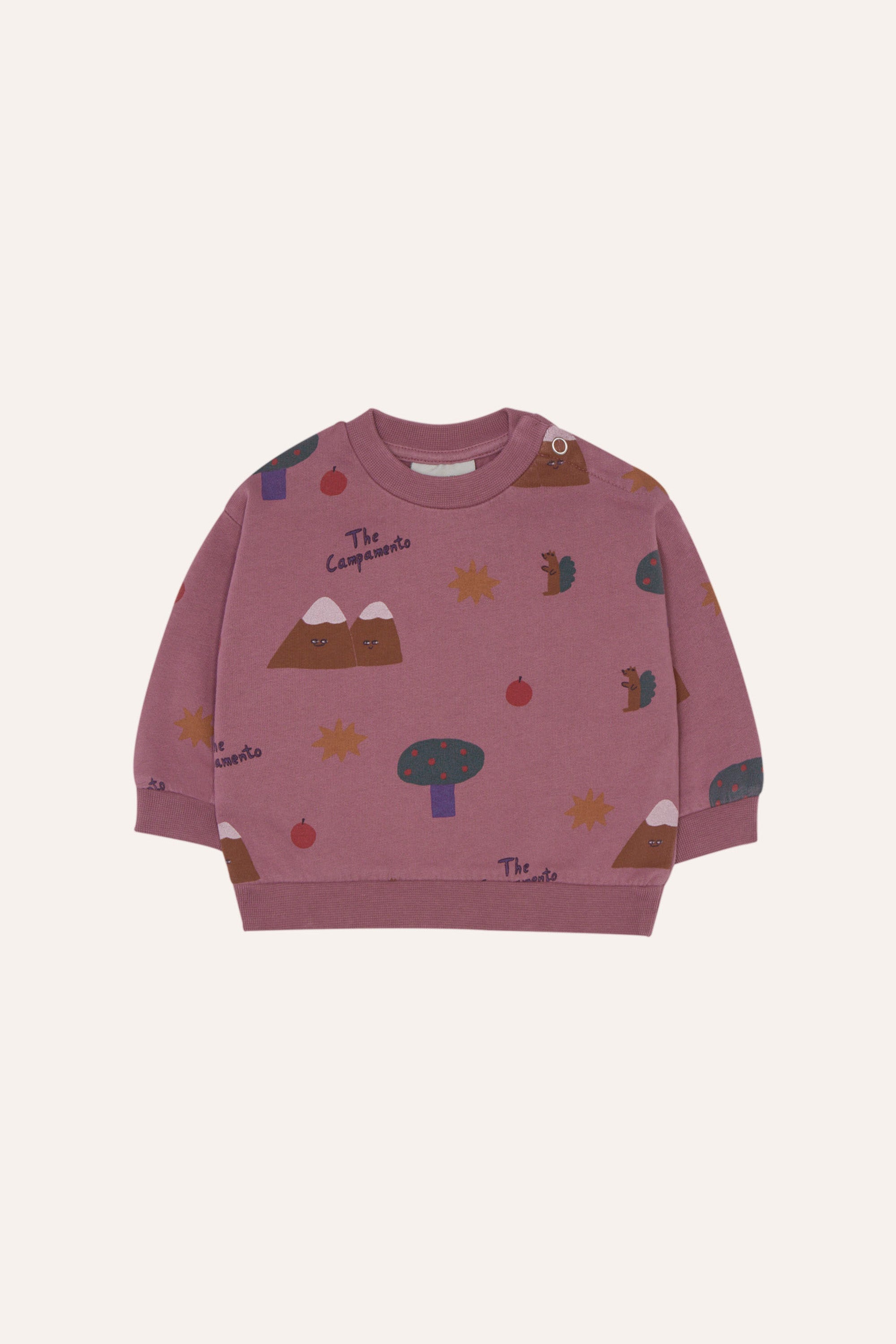 Sudadera Mountains Purple Baby