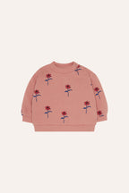 Sudadera Flowers Pink Baby