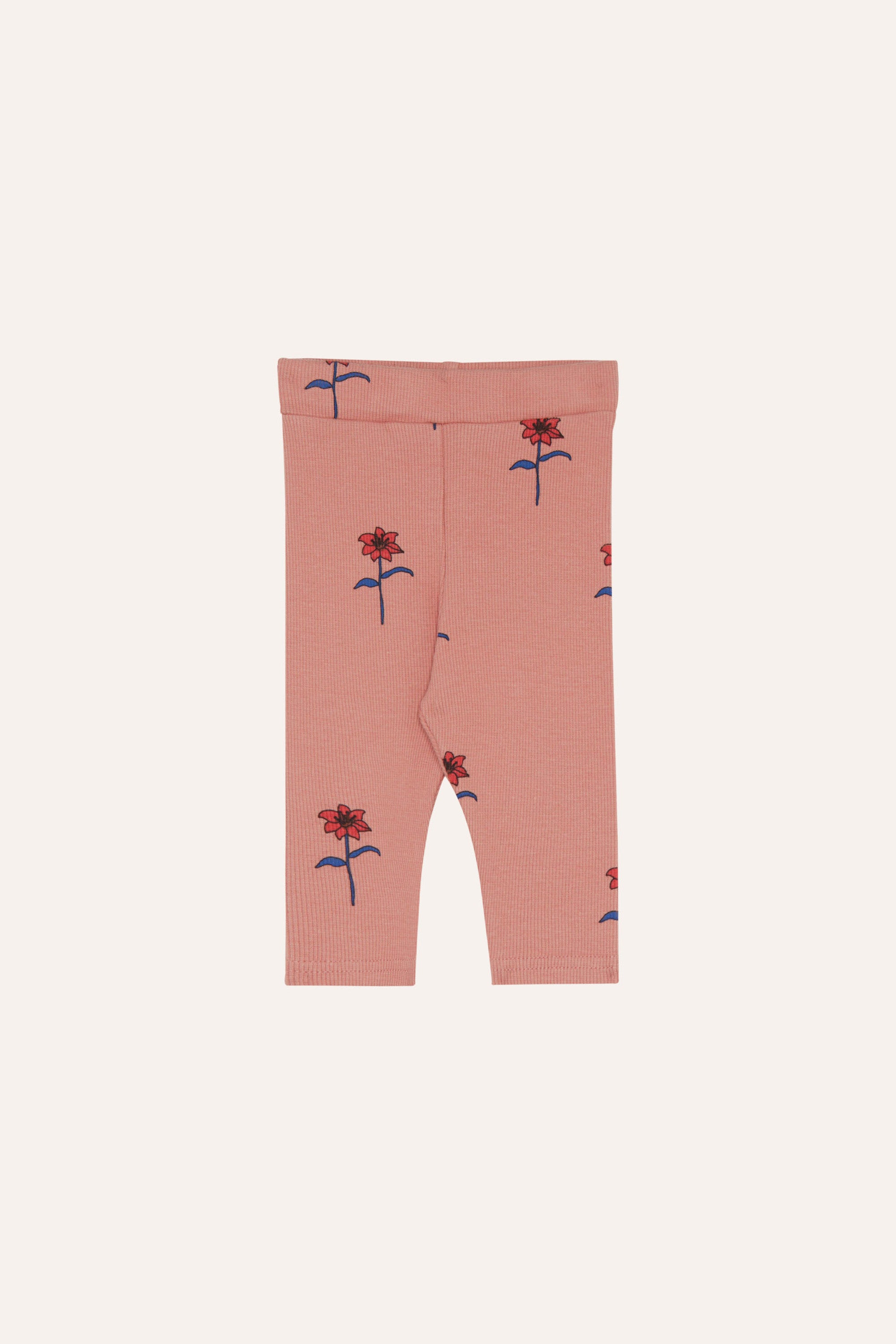 Leggings Flowers Pink Baby