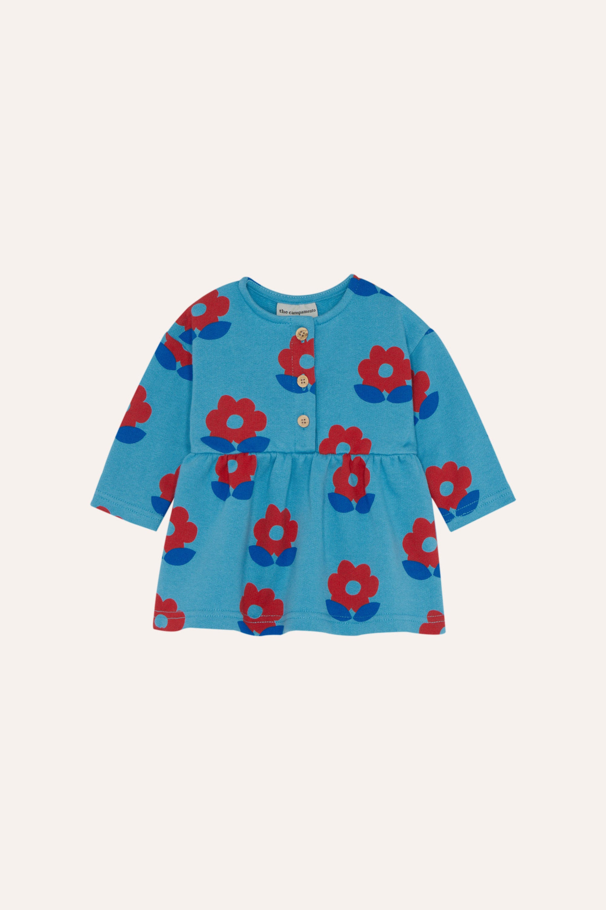 Vestido Big Flowers Baby