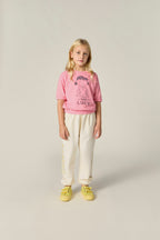 Camiseta manga corta rosa Lucy Snoopy