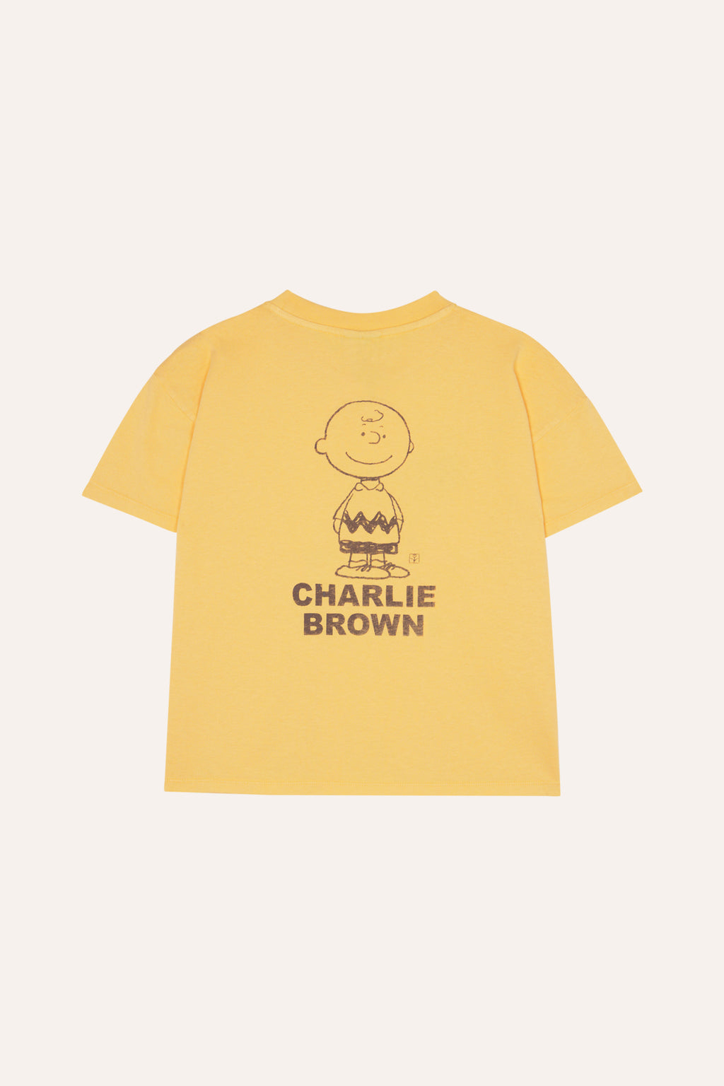 Camiseta manga corta amarilla Snoopy