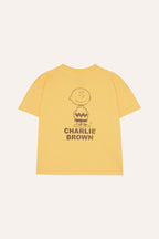 Camiseta manga corta amarilla Snoopy