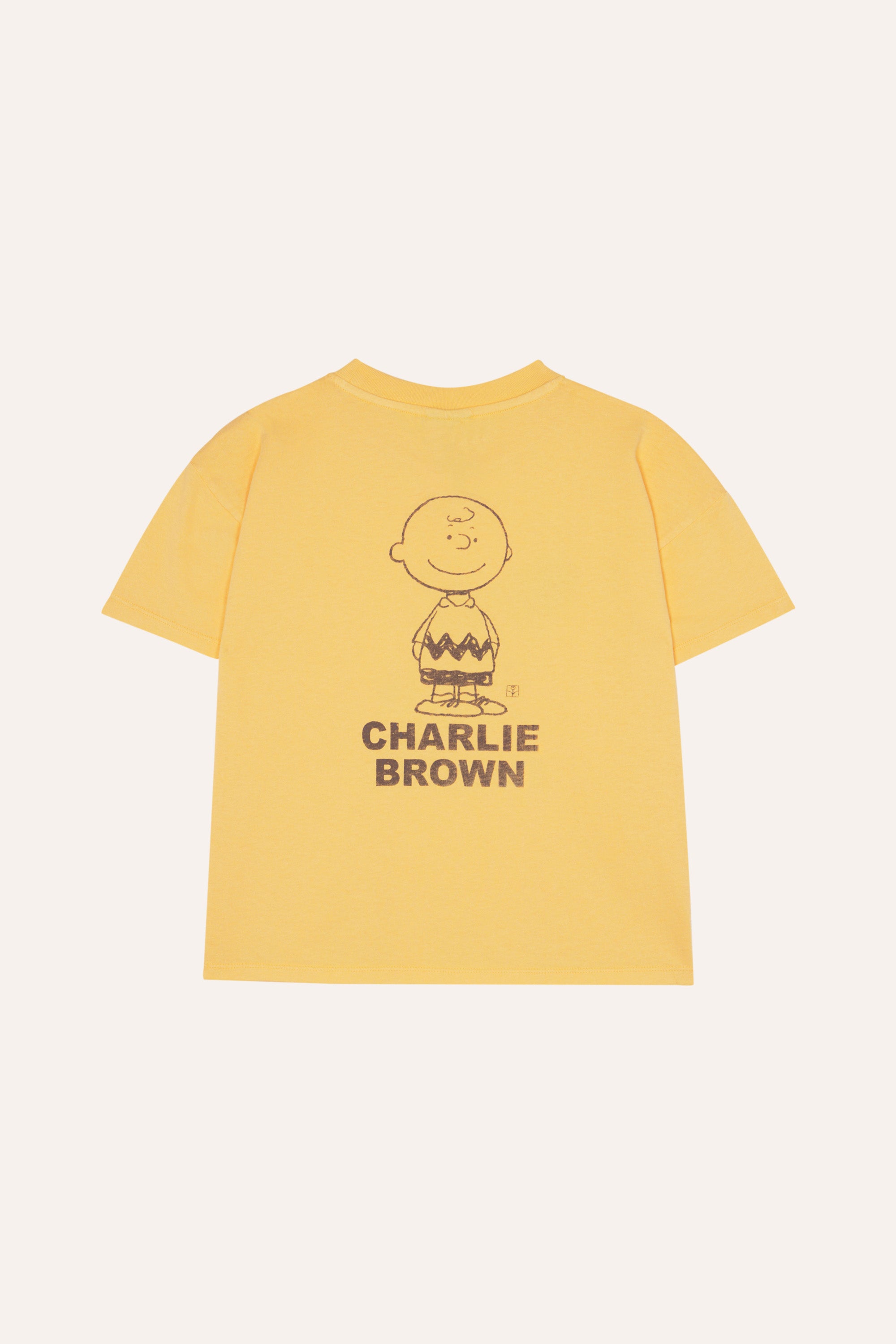 Camiseta manga corta amarilla Snoopy