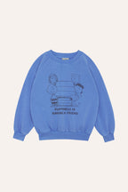 Sudadera azul amigos Snoopy