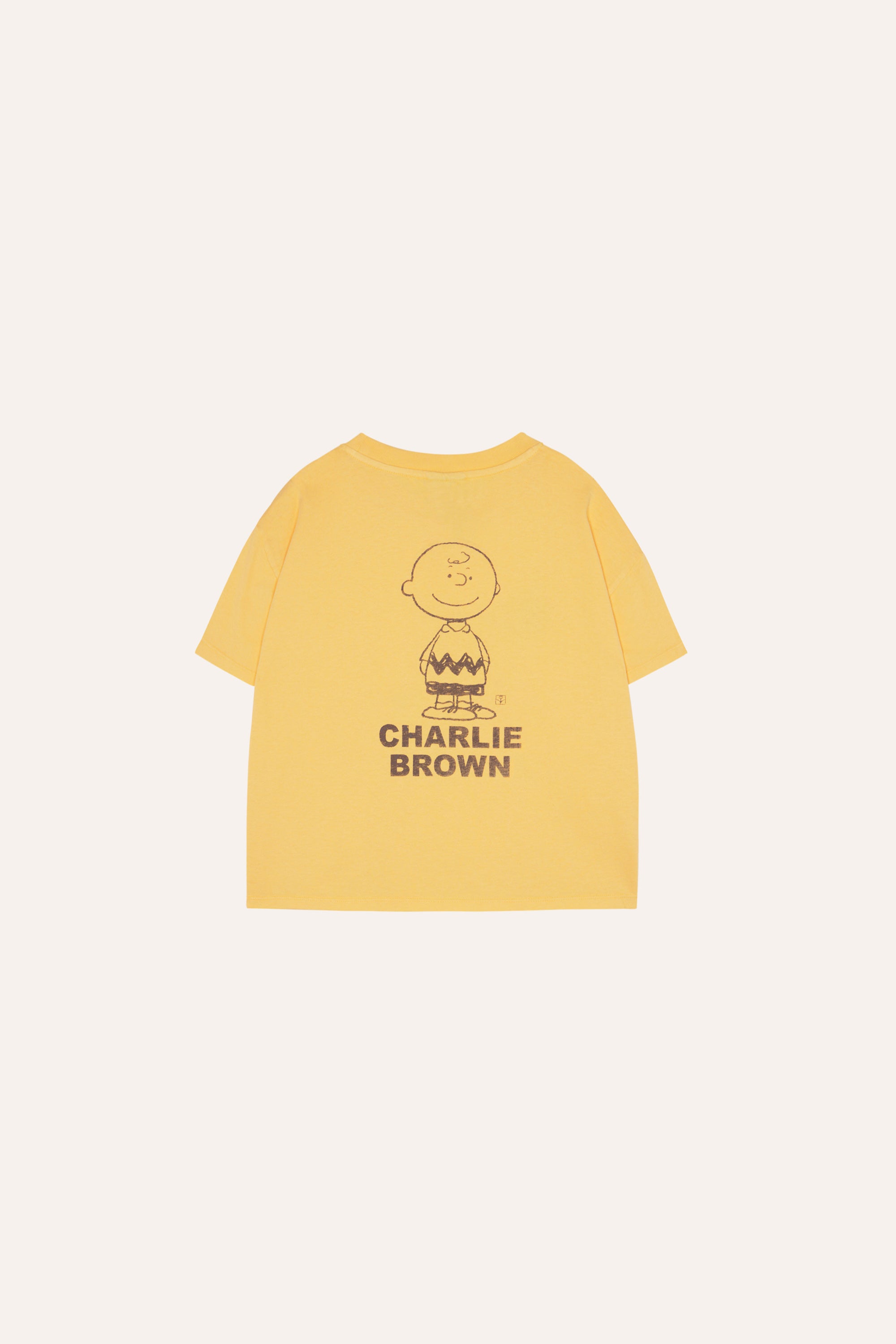 Camiseta manga corta amarilla Snoopy