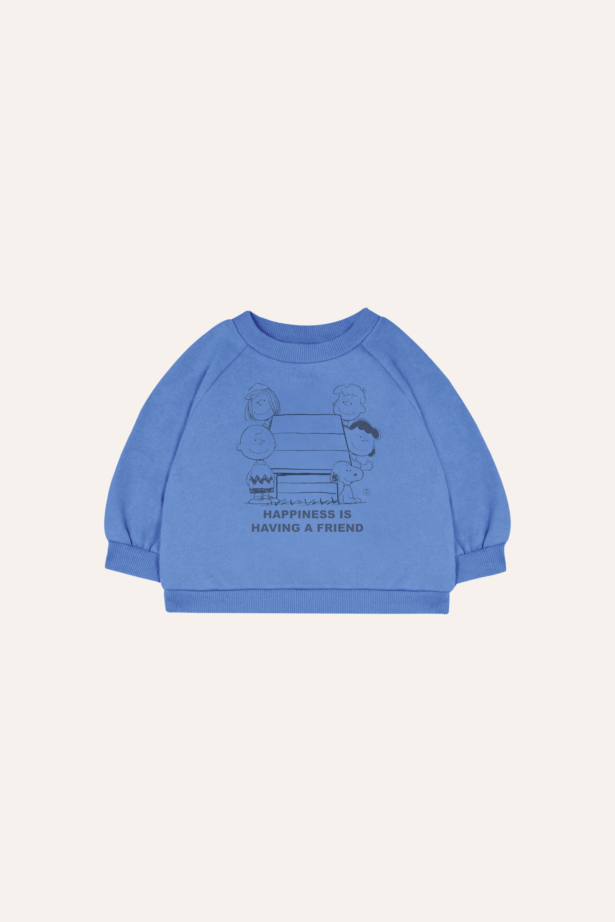 Sudadera azul amigos Snoopy