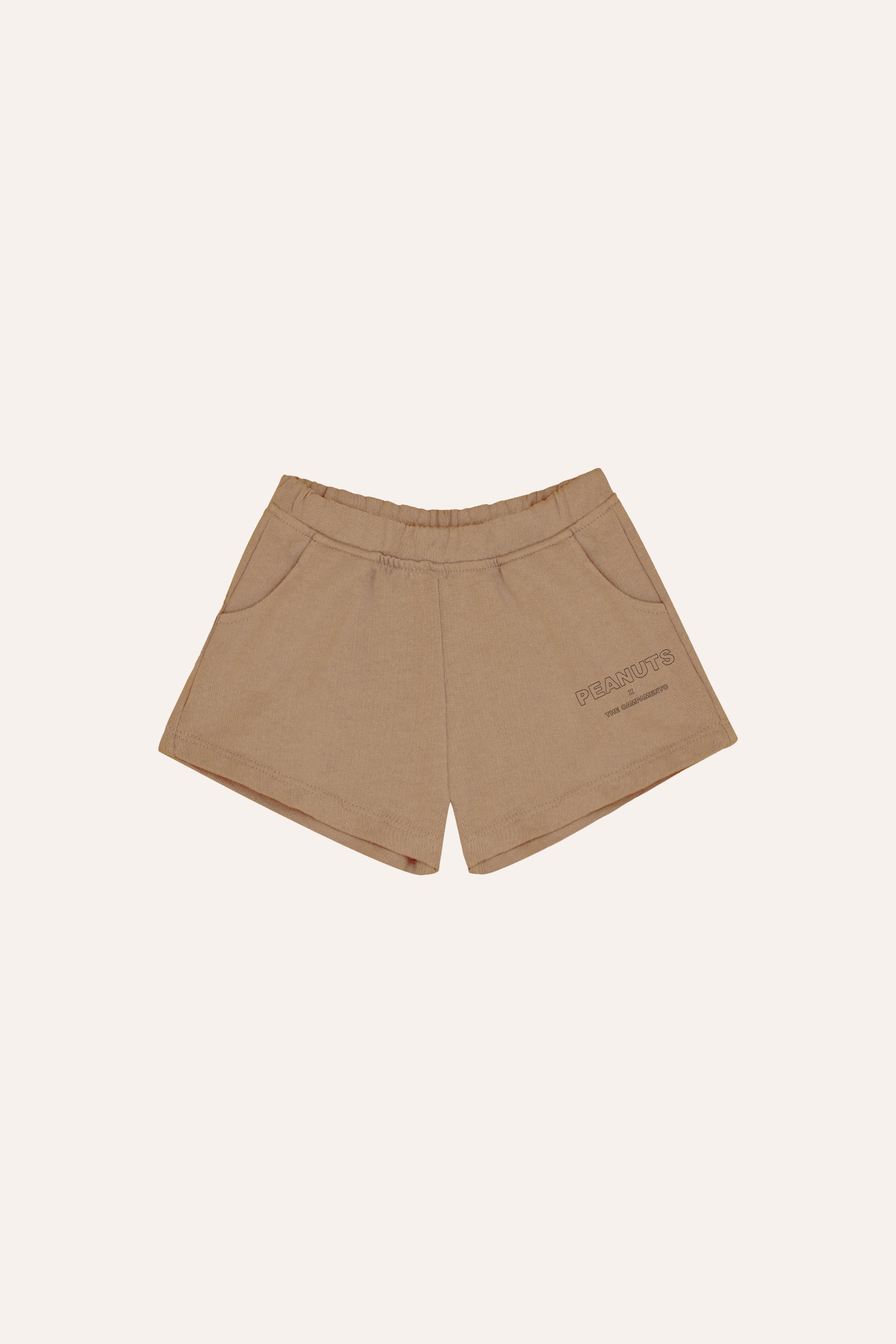 Pantalón corto marrón Snoopy