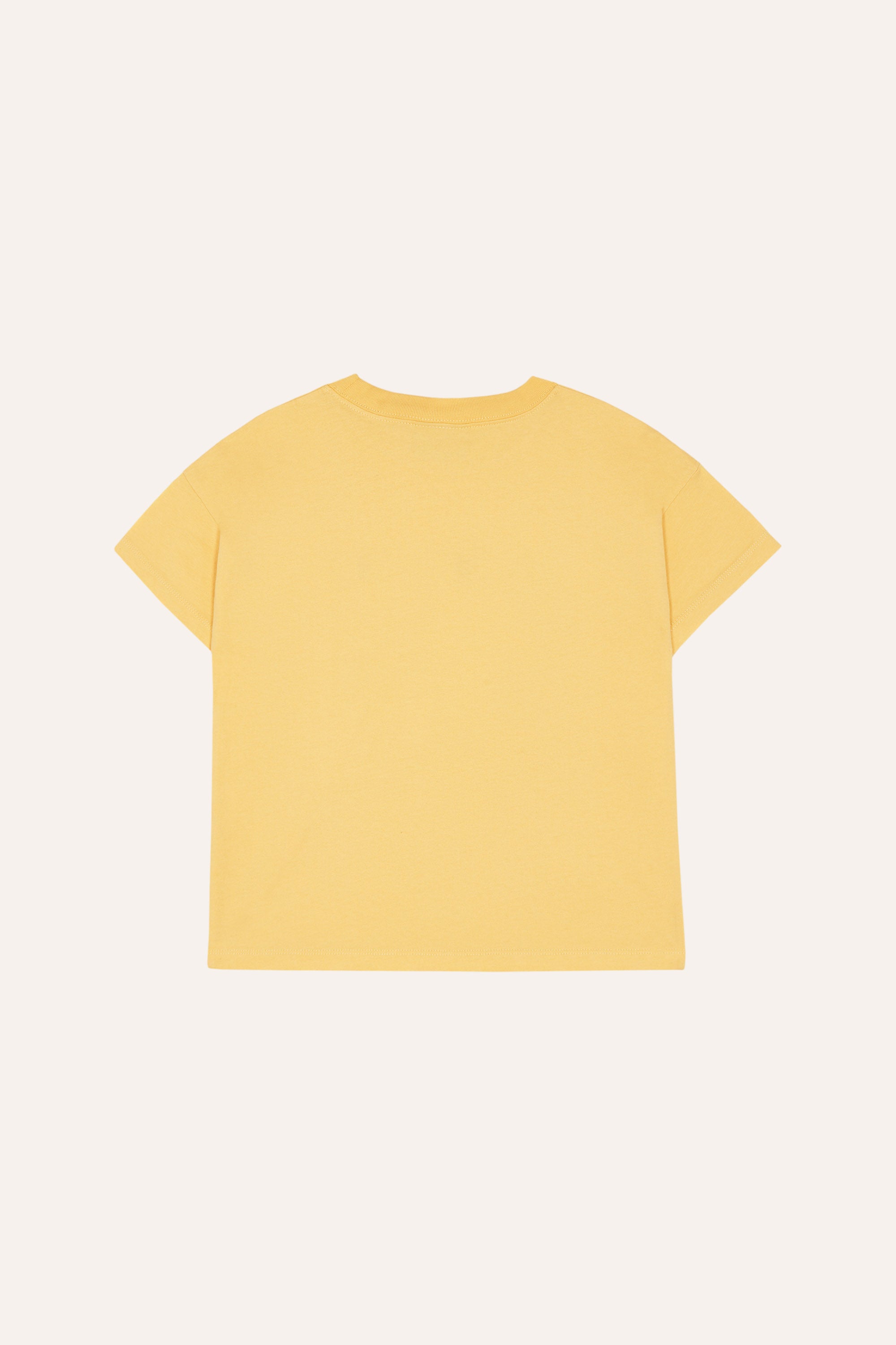 Camiseta manga corta amarilla teléfono The Campamento