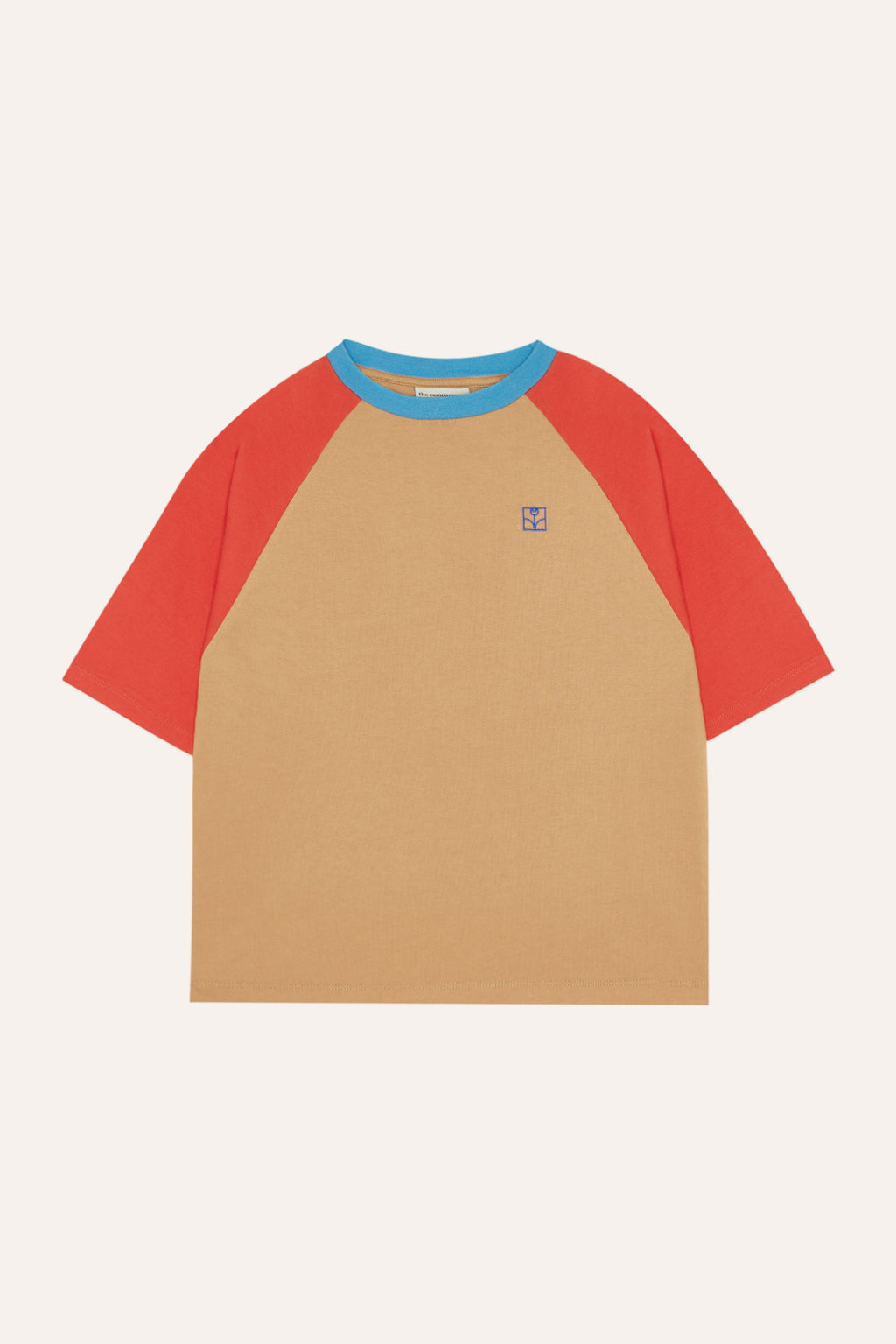 Camiseta manga corta Camel y roja The Campamento