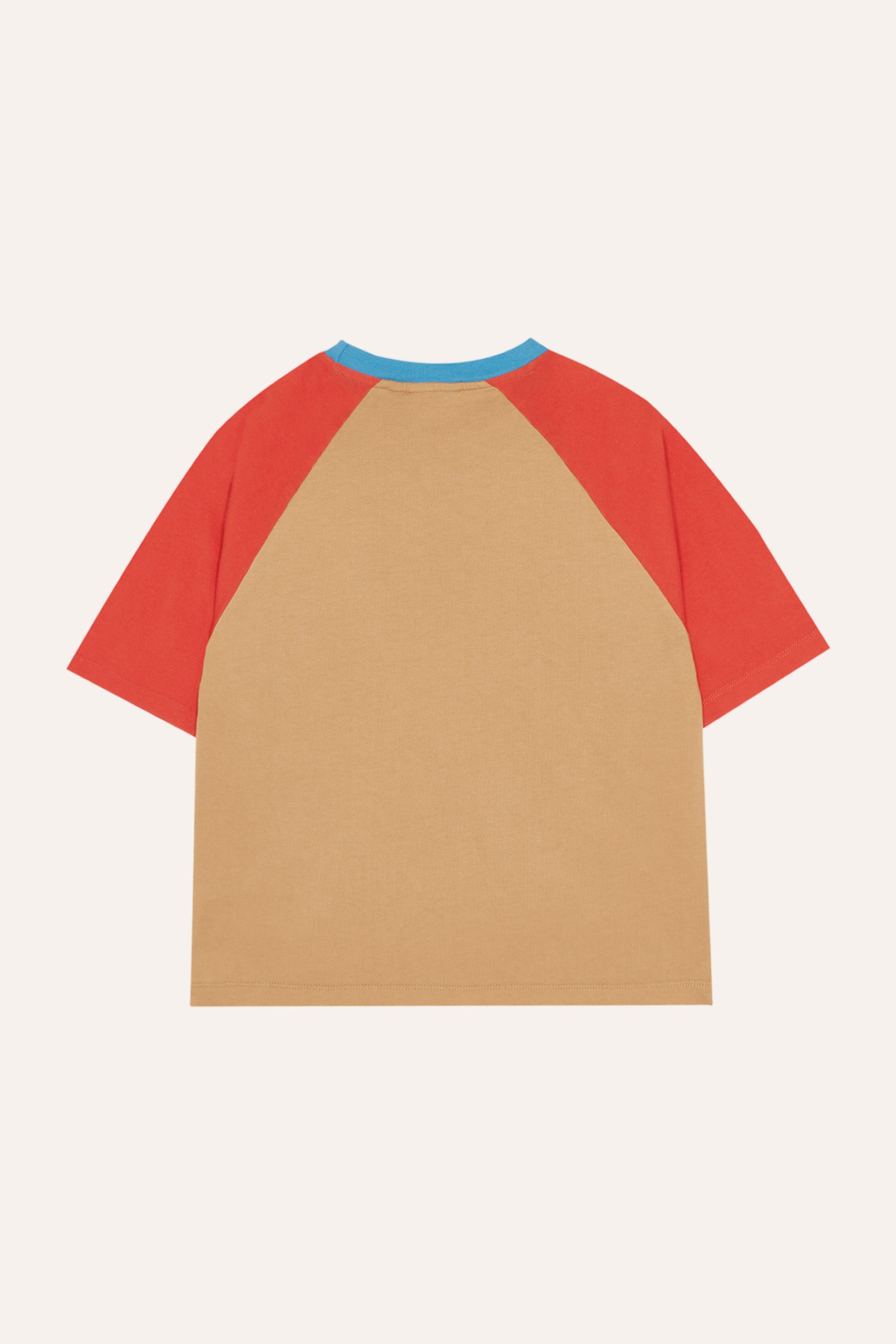 Camiseta manga corta Camel y roja The Campamento