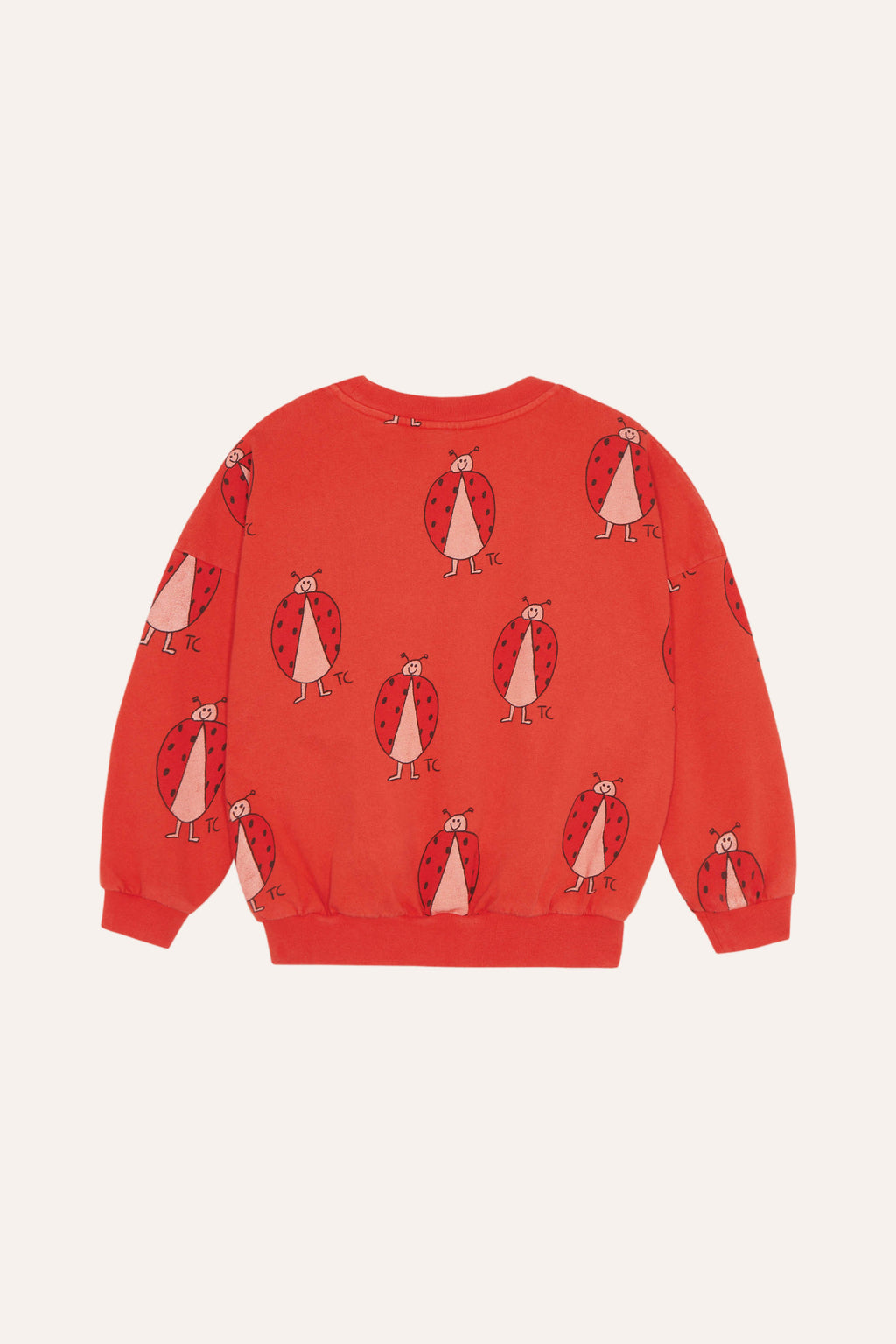 Sudadera roja con mariquitas baby The Campamento