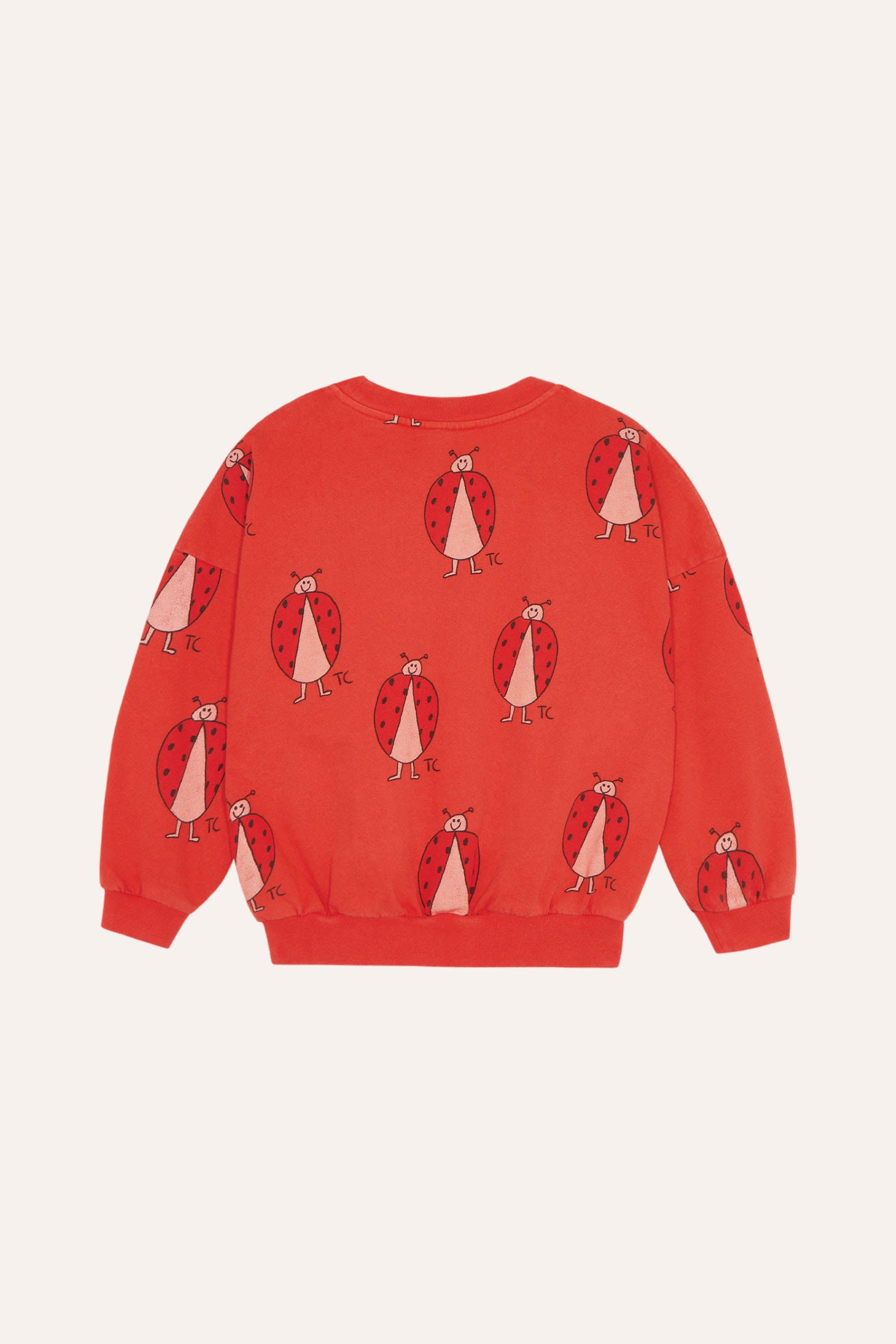 Sudadera roja con mariquitas baby The Campamento