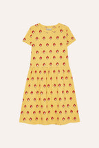 Vestido amarillo con mariquitas The Campamento