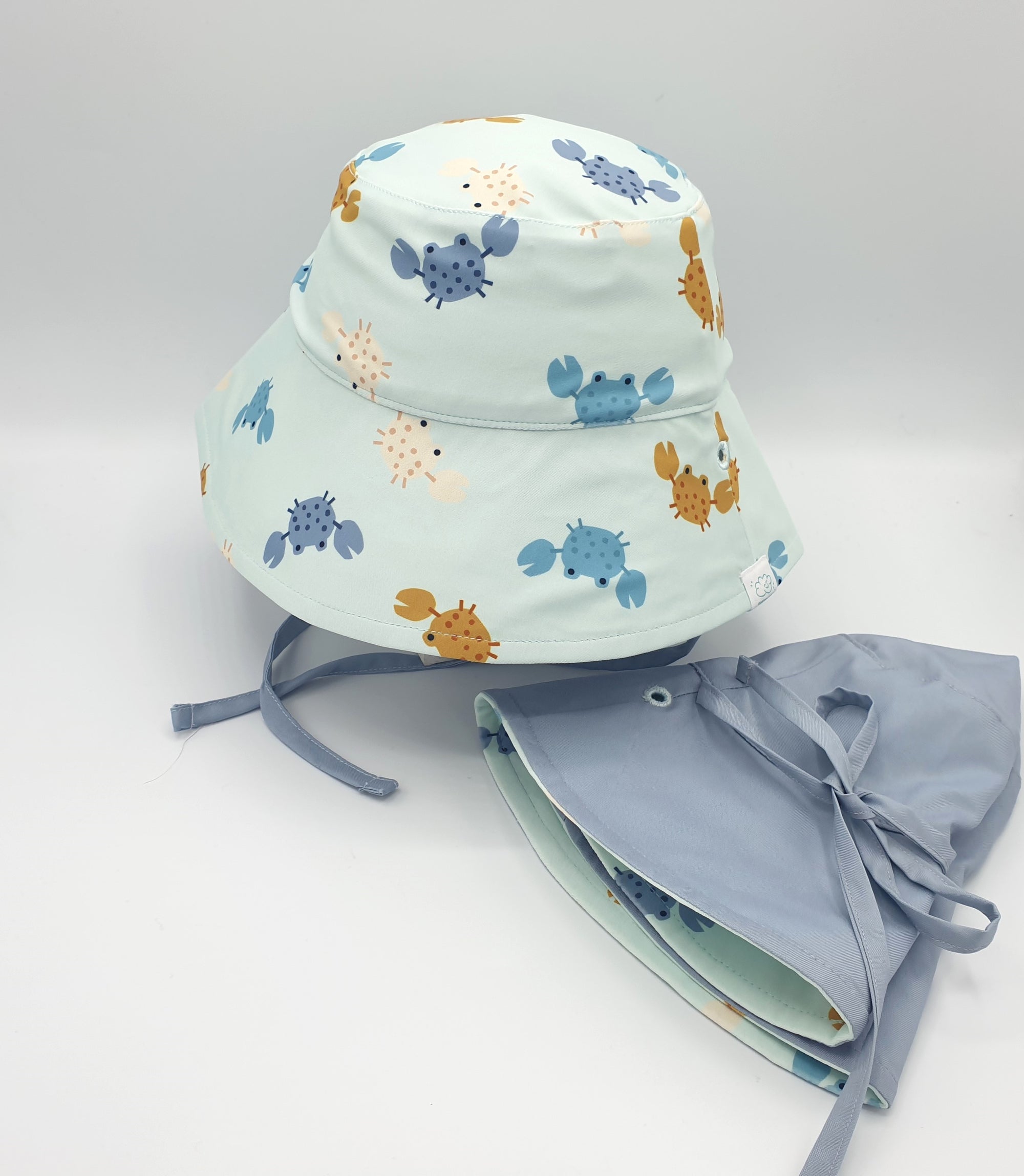 Gorro azul crabs