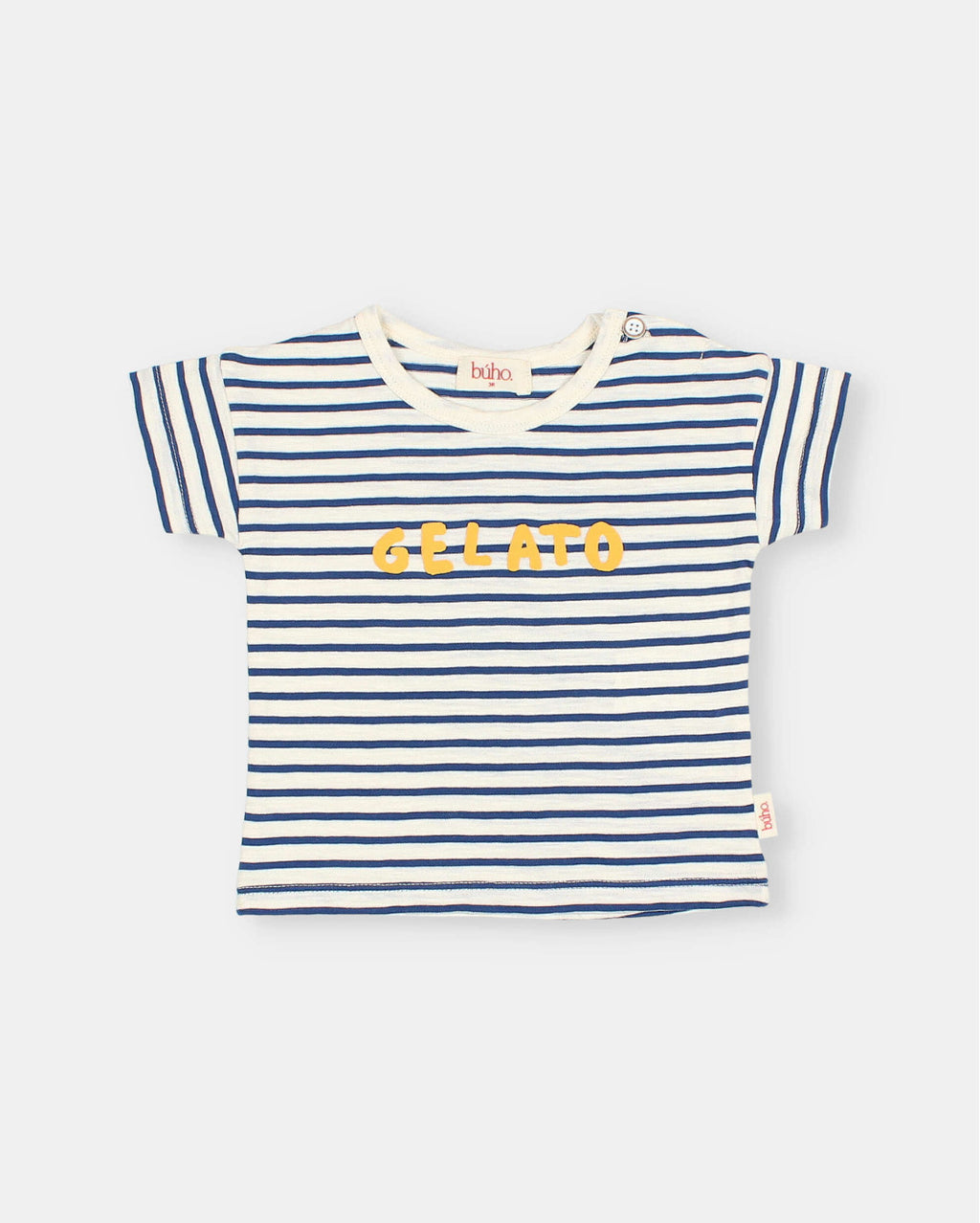 Camiseta manga corta rayas Gelatto Buho