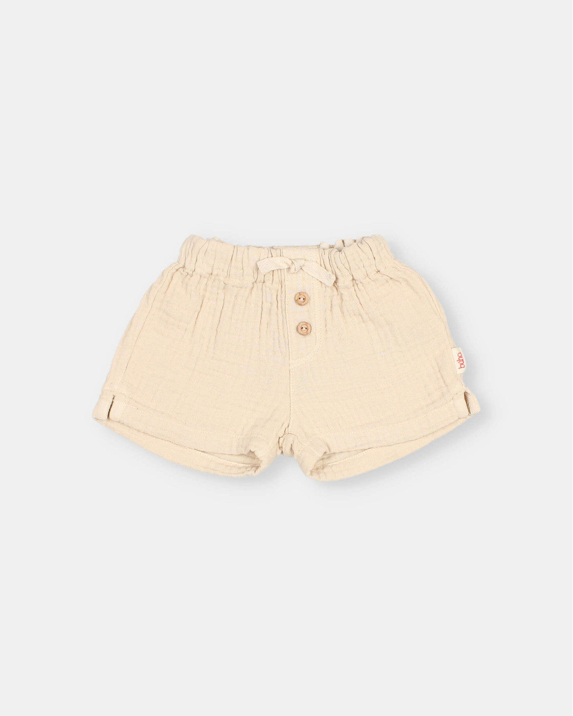 Shorts muselina beige Buho