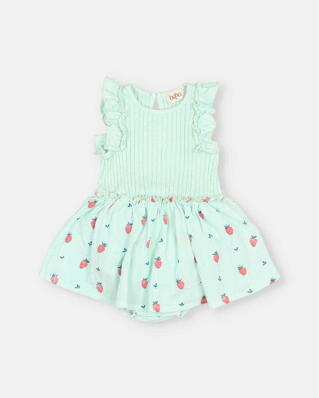 Vestido fresas Baby Buho