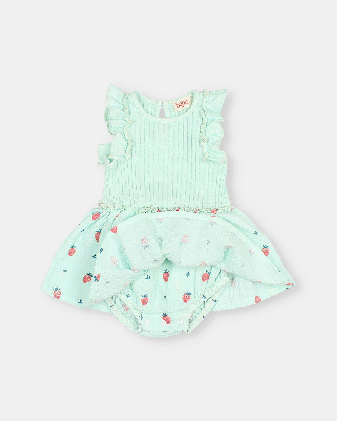 Vestido fresas Baby Buho