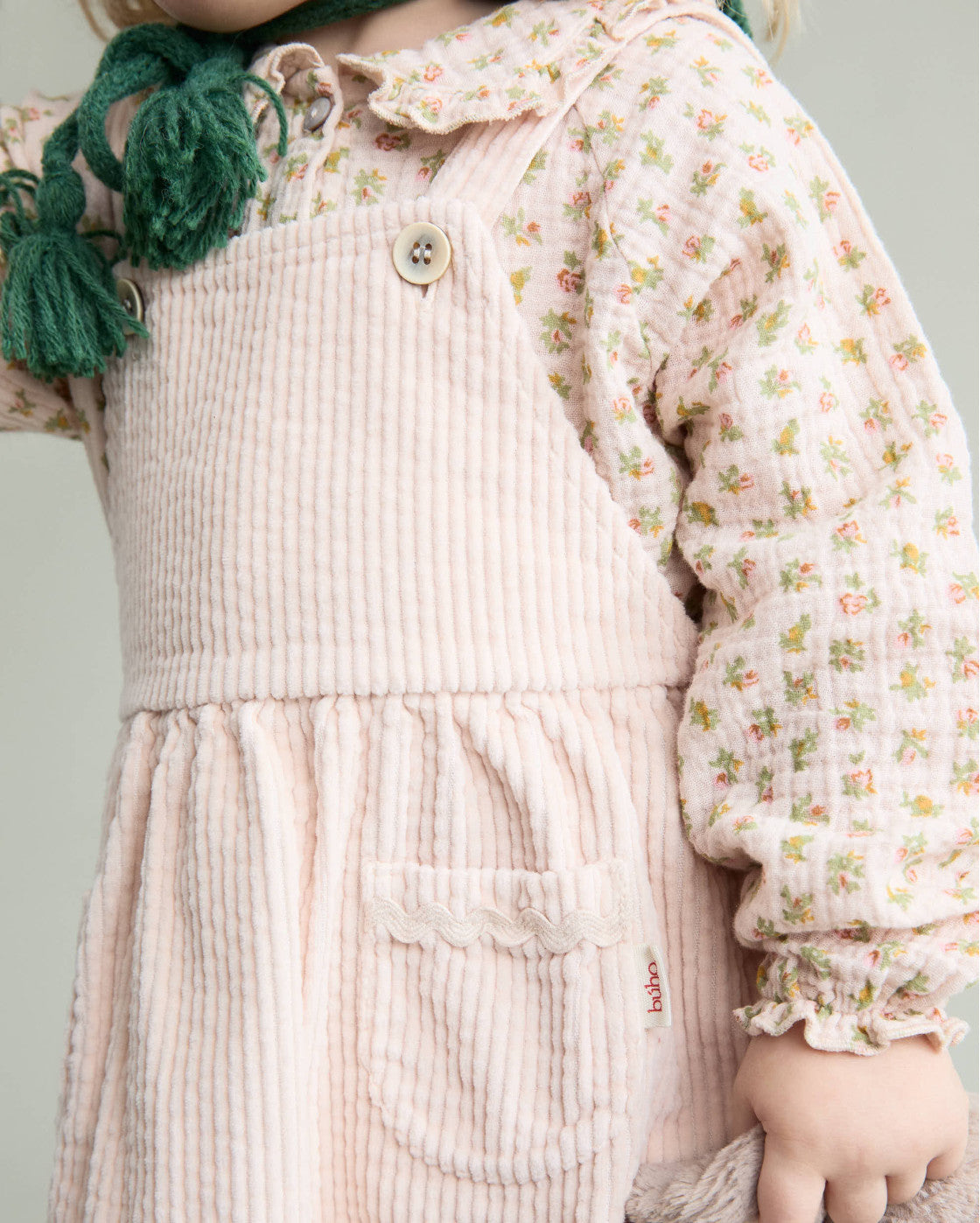 Blusa Cottage rosa crema - vista 3