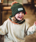 Gorro Color Block Forest verde bosque - vista 3