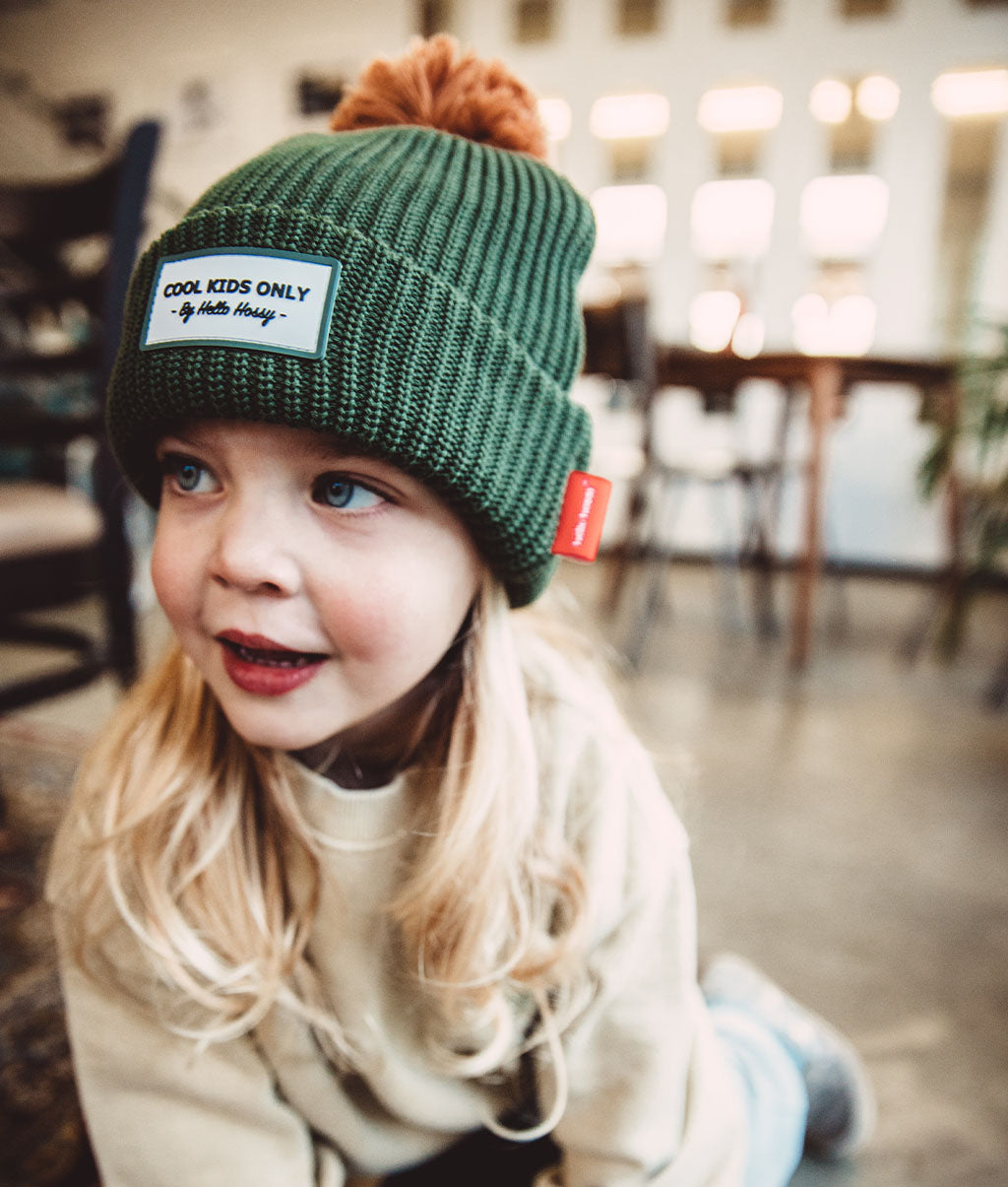 Gorro Color Block Forest verde bosque - vista 11