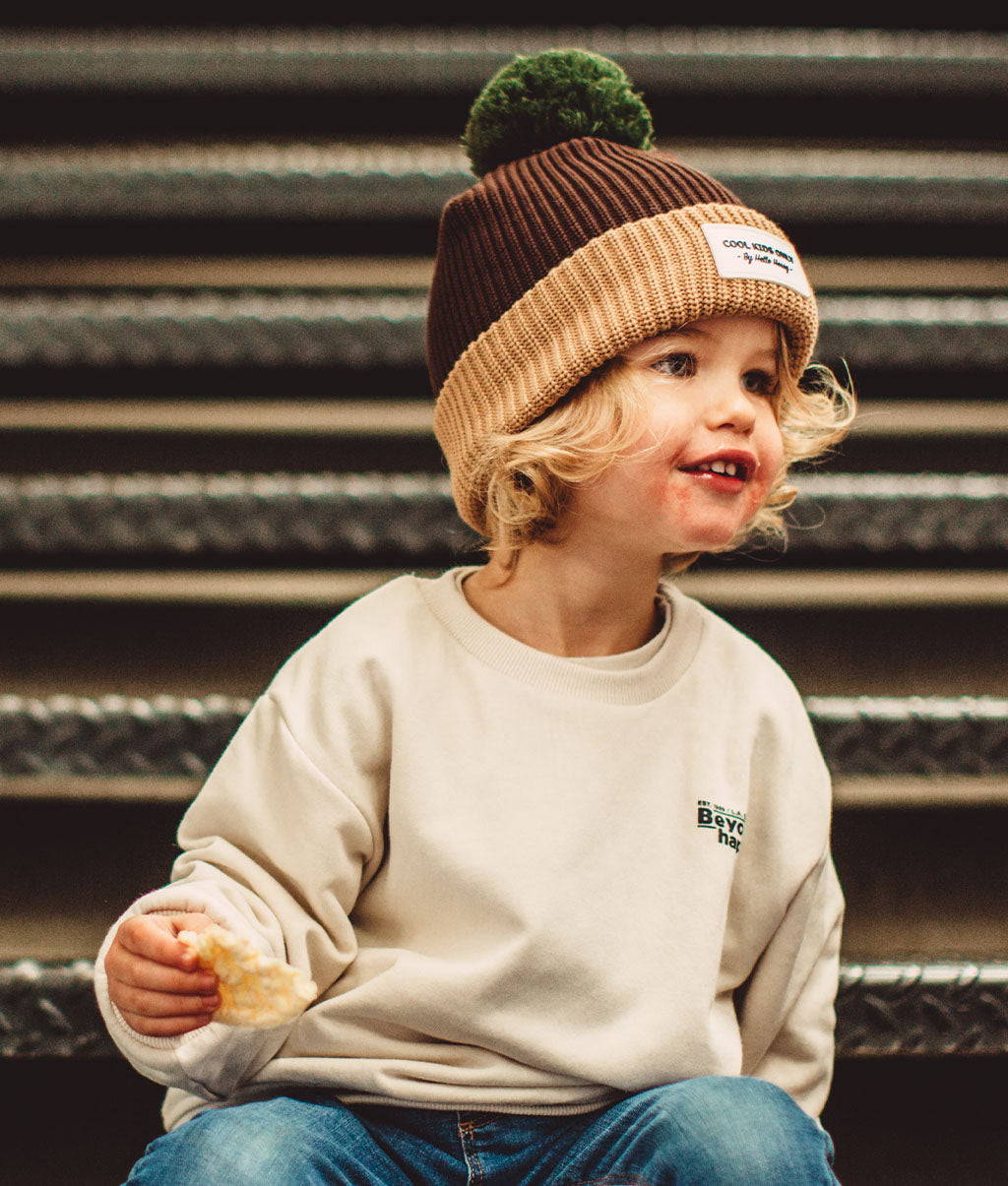 Gorro Color Block Pistachio verde pistacho - vista principal