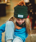 Gorro Color Block Forest verde bosque - vista 10