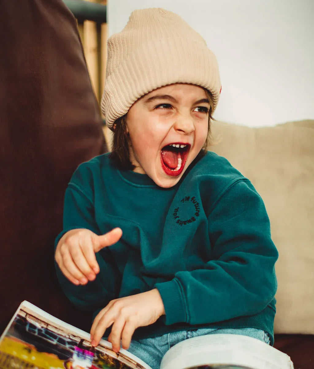 Gorro Flow Creamy crema - vista 7