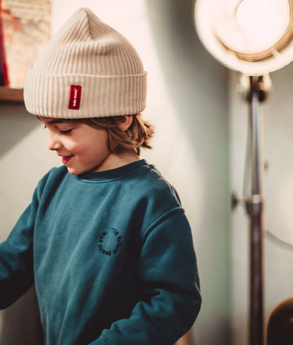 Gorro Flow Creamy crema - vista 9
