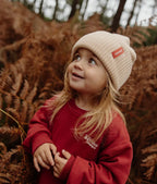Gorro Flow Creamy crema - vista principal