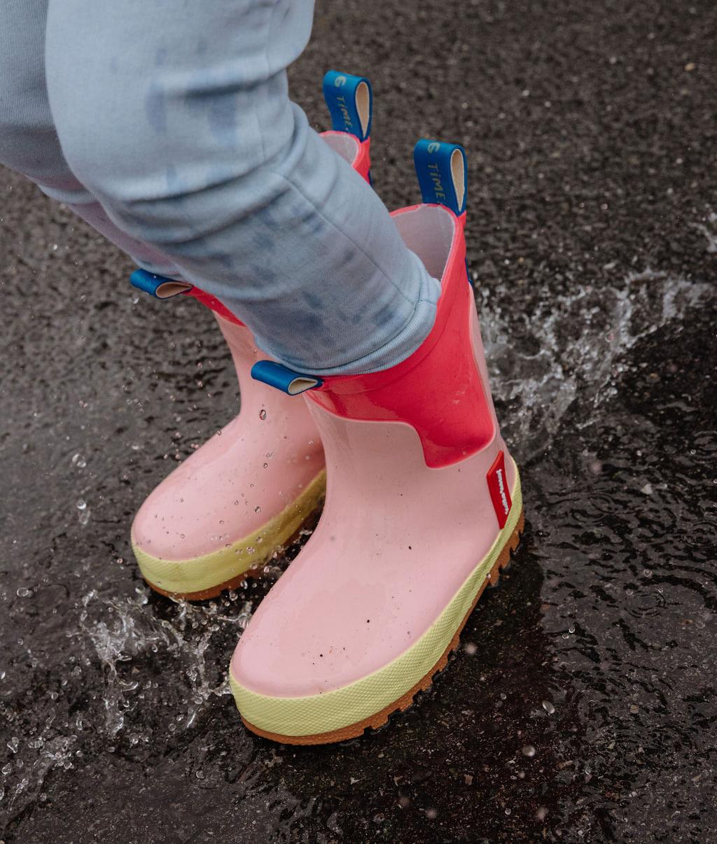 Botas de agua Pinkfly rosa - vista 3
