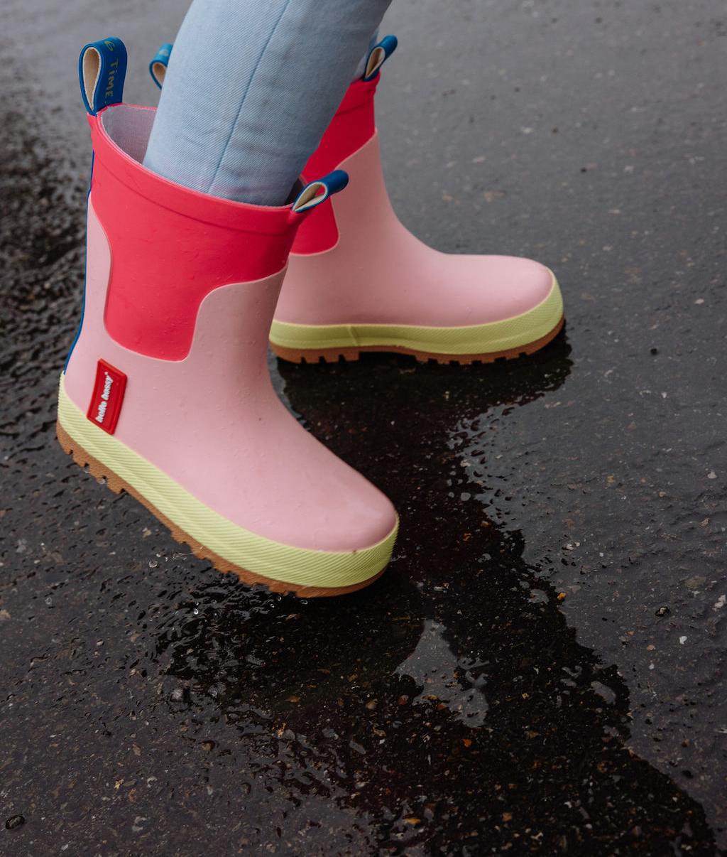 Botas de agua Pinkfly rosa - vista 4