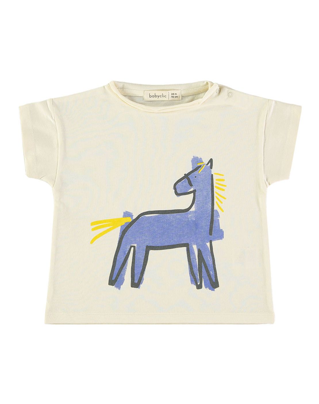 Camiseta estampado caballo Babyclic