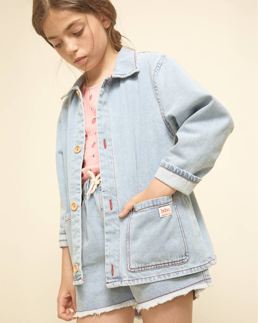 Chaqueta denim Buho