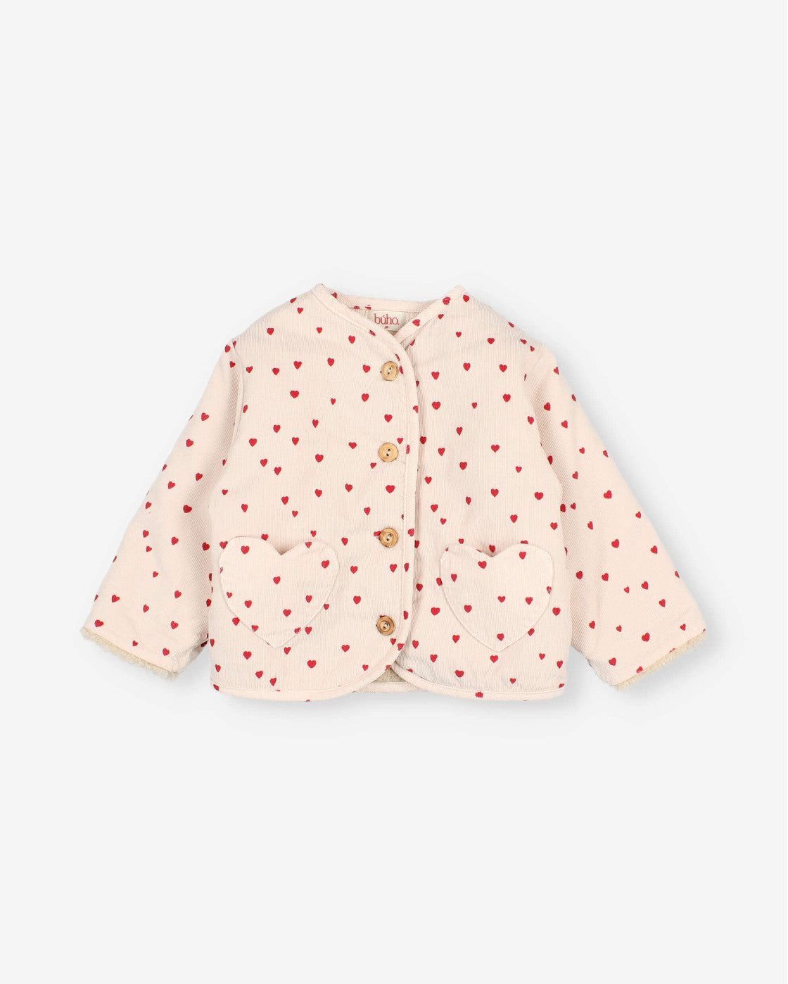 Chaqueta Mini Cuore azul marino - vista 2