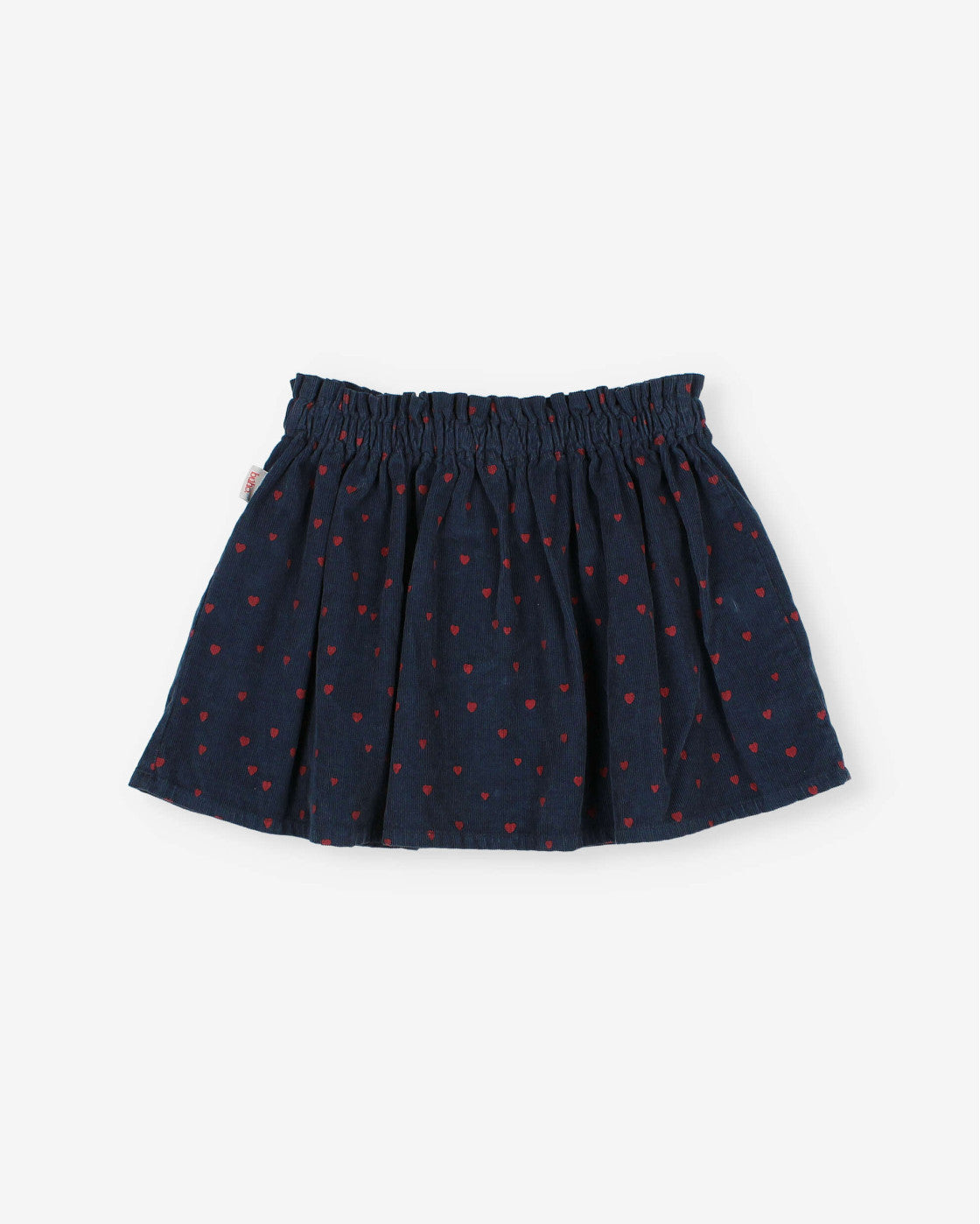 Falda Mini Cuore azul marino - vista 3