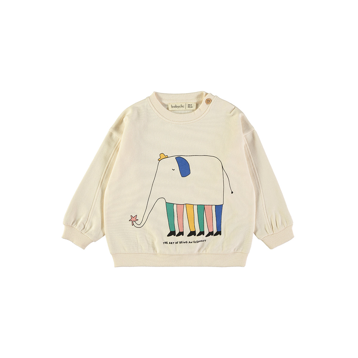 Sudadera Elephant crudo en crudo - vista principal