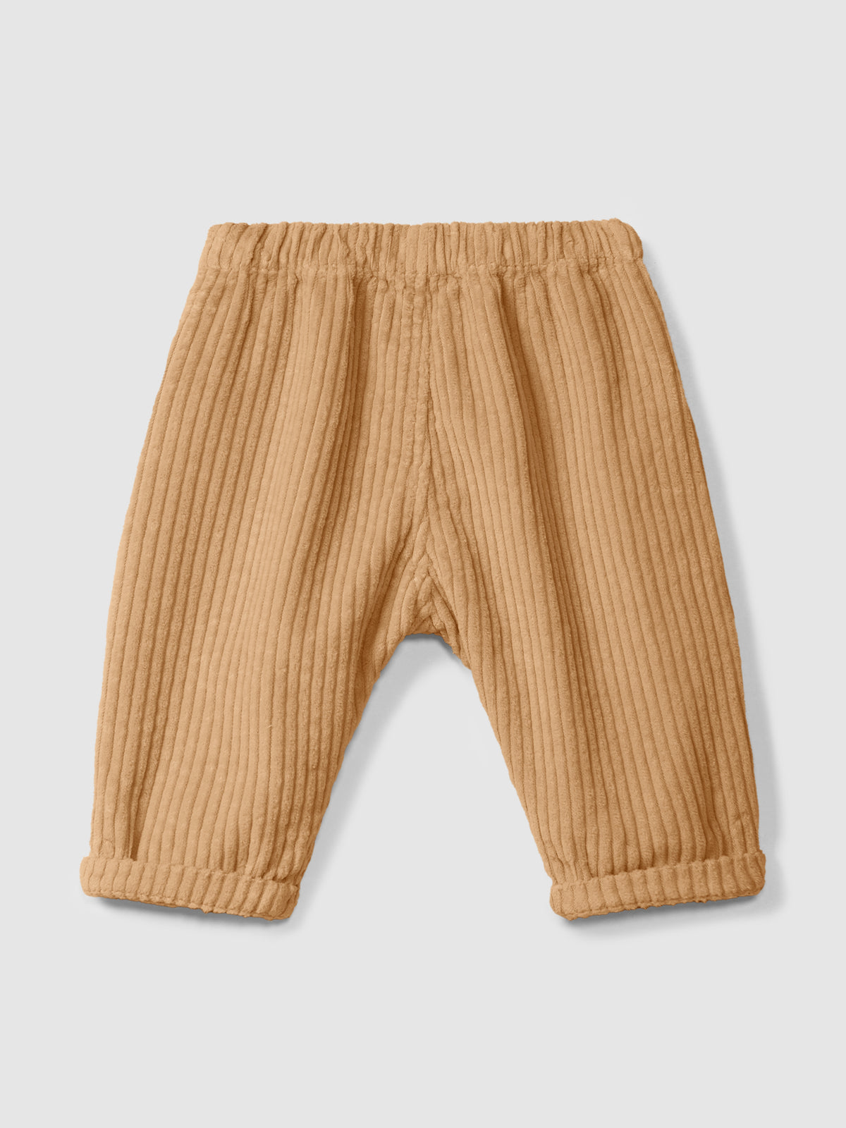 Pantalón de terciopelo acanalado almendra - vista 2