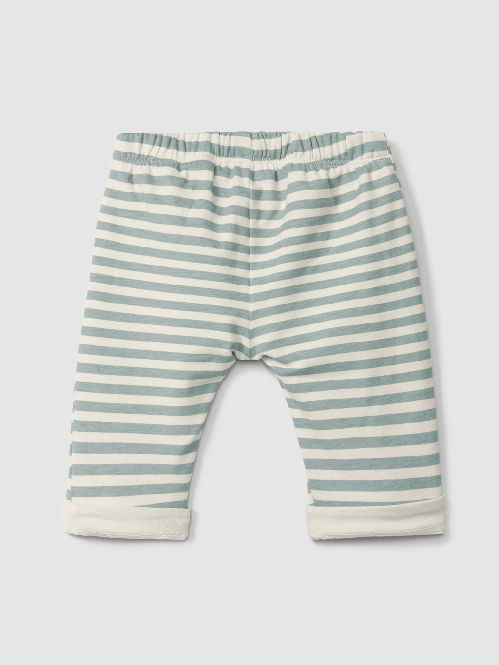 Pantalón pull-up a rayas verde - vista 2