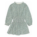 Vestido animal print verde