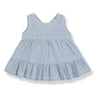Vestido vaquero rayas azul claro- Galdana 1+inthefamily