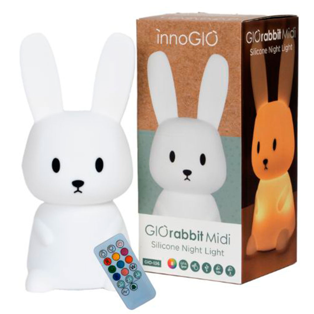 Luz nocturna GIOrabbit Midi de InnoGIO