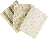 Pack de 3 toallitas de lactancia BRAVE Venice Brown de Lillymom para bebé