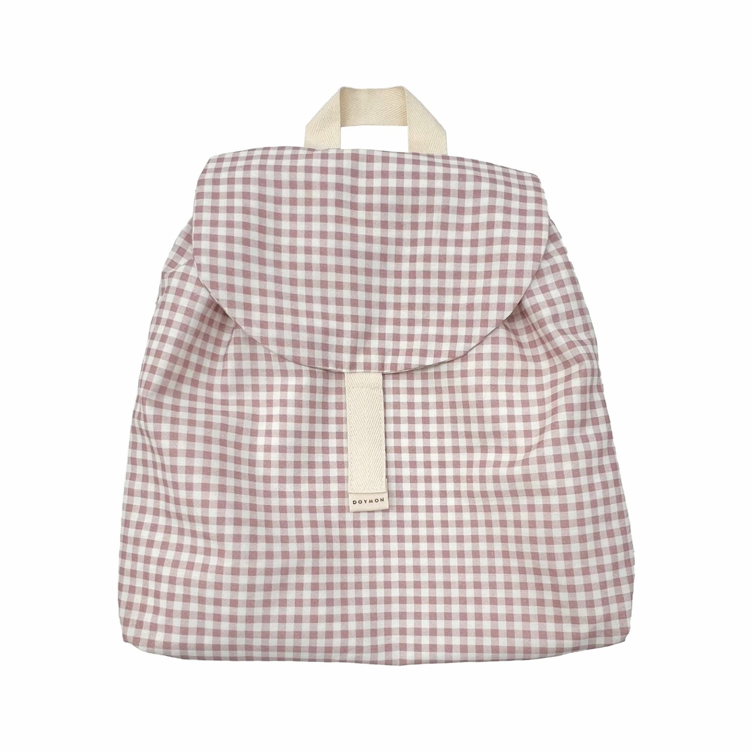 Mochila vichy amarilla DOYMON