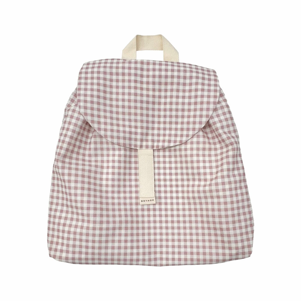 Mochila vichy amarilla DOYMON