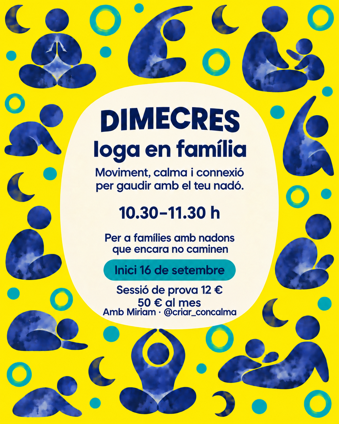 Ioga en família · dimecres a MONPETIT