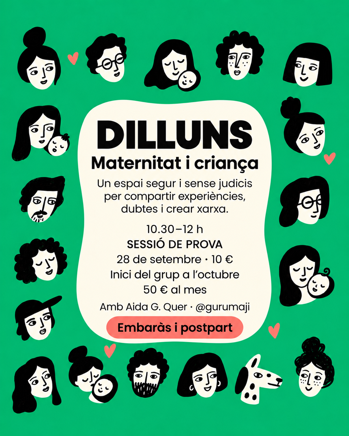 Maternitat i criança · dilluns a MONPETIT