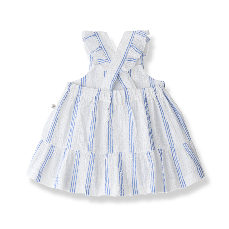 Vestido muselina azul Joncols 1+inthefamily
